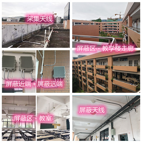  龙沙某中学考场屏蔽案例（数字信令级）